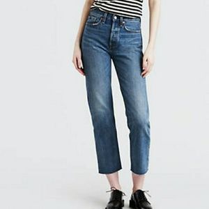 Levi’s Wedgie White Oak Cone Denim jeans